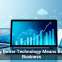 Why Better Technology Means Better Business